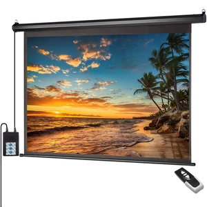 Auto Motorized Projector Screen with Remote Control, 120 inch, 4:3 Ratio Auto Motorized Projector Screen with Remote Control, 120 inch, 4:3 Ratio