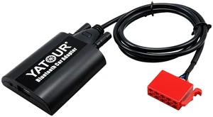 MB Car Bluetoot-h Adapter, Digital Car Stereo Aux Interface with Charging 3.5mm Music Input Port for All Model 1994-1998, B C CL CLS E S SL SLK SLS Class W203 W209 W202(BTA-MB) MB Car Bluetoot-h Adapter, Digital Car Stereo Aux Interface with Charging 3.5mm Music Input Port for All Model 1994-1998, B C CL CLS E S SL SLK SLS Class W203 W209 W202(BTA-MB)