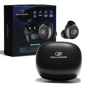 WALLA SOUND WallaBuds Pro Dot Earbuds - Wireless Bluetooth 5.3 Earbuds for Sleeping, Side Sleepers & Small Ears, Mini in-Ear Buds, USB-C Charging Case, 28-Hour Playtime, IPX4 Water Resistant WALLA SOUND WallaBuds Pro Dot Earbuds - Wireless Bluetooth 5.3 Earbuds for Sleeping, Side Sleepers & Small Ears, Mini in-Ear Buds, USB-C Charging Case, 28-Hour Playtime, IPX4 Water Resistant