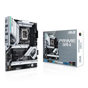 ASUS Prime Z690-A LGA 1700(Intel 12th) ATX Motherboard (16+1 DrMOS,PCIe 5.0,DDR5,4X M.2, Intel 2.5 Gb LAN,USB 3.2 Gen 2 Front Panel Type-C,Thunderbolt 4,Aura Sync RGB Lighting) ASUS Prime Z690-A LGA 1700(Intel 12th) ATX Motherboard (16+1 DrMOS,PCIe 5.0,DDR5,4X M.2, Intel 2.5 Gb LAN,USB 3.2 Gen 2 Front Panel Type-C,Thunderbolt 4,Aura Sync RGB Lighting)
