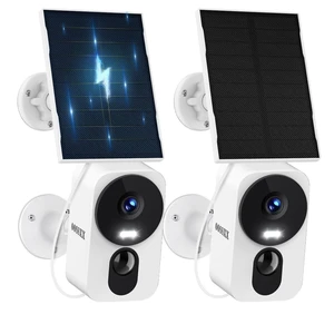 4MP Solar Powered Camera Wireless Outdoor Security 2Pcs Battery Cameras 4MP Solar Powered Camera Wireless Outdoor Security 2Pcs Battery Cameras