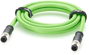 PROFINET M12 D-Coded 4 Pin Male to Male Industrial Ethernet Cable CAT5e Shielded IP67 High Flex Drag Chain Cable for EtherCAT, PLC, Robot, Industrial Switch, Machine Vision, I/O Modules (5M/16.4FT) PROFINET M12 D-Coded 4 Pin Male to Male Industrial Ethernet Cable CAT5e Shielded IP67 High Flex Drag Chain Cable for EtherCAT, PLC, Robot, Industrial Switch, Machine Vision, I/O Modules (5M/16.4FT)