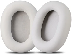AHG Accessory House Global Premium Replacement Ear Pads Compatible with Sony WH-1000XM6 Headphones (Silver) Premium Protein Leather Ear Cushions, Easy DIY Fit, Soft High-Density Foam AHG Accessory House Global Premium Replacement Ear Pads Compatible with Sony WH-1000XM6 Headphones (Silver) Premium Protein Leather Ear Cushions, Easy DIY Fit, Soft High-Density Foam