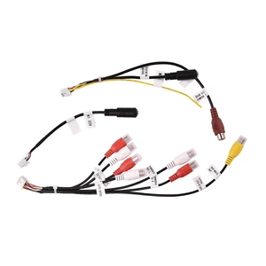 HQLDMYGS XT91920 RCA Harness Cord Assembly,Complete 3-Piece Kit HQLDMYGS XT91920 RCA Harness Cord Assembly,Complete 3-Piece Kit