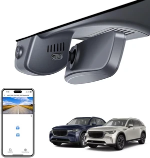 mangoal STARVIS 2 Front 4K HDR Dash Cam IMX678, Custom Fit for Mazda CX-90 2024-2026 & CX-90 PHEV 2024 2025 2026, 5GHz WiFi, GPS, 64GB Card mangoal STARVIS 2 Front 4K HDR Dash Cam IMX678, Custom Fit for Mazda CX-90 2024-2026 & CX-90 PHEV 2024 2025 2026, 5GHz WiFi, GPS, 64GB Card