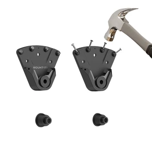 Mount-It! No Stud Studless TV Wall Mount for 32100" TVs up to 165 lbs, No Drill Drywall Bracket, Universal VESA, Low Profile 0.94" Mount-It! No Stud Studless TV Wall Mount for 32100" TVs up to 165 lbs, No Drill Drywall Bracket, Universal VESA, Low Profile 0.94"