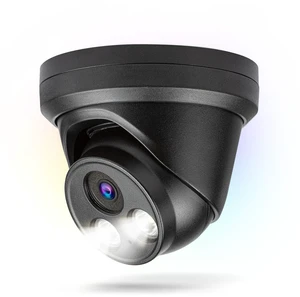 HITOSINO 4K Full Color PoE IP Camera, 8MP Turret Outdoor Camera with Human/Vehicle Detection, 118 Wide Angle, F1.0, 24/7 Color Night Vision, Mic, H.265+, Metal IP67, Works with HKV, Black HITOSINO 4K Full Color PoE IP Camera, 8MP Turret Outdoor Camera with Human/Vehicle Detection, 118 Wide Angle, F1.0, 24/7 Color Night Vision, Mic, H.265+, Metal IP67, Works with HKV, Black