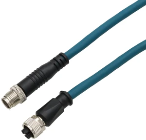 HangTon M12 8 Pin X-Coded Male to Female Ethernet Network Cable Extension for Cognex in-Sight 7000 8000 Kathrein Keyence Baumer Sick Datalogic Basler Machine Vision Sensor Code Reader Camera 3m HangTon M12 8 Pin X-Coded Male to Female Ethernet Network Cable Extension for Cognex in-Sight 7000 8000 Kathrein Keyence Baumer Sick Datalogic Basler Machine Vision Sensor Code Reader Camera 3m