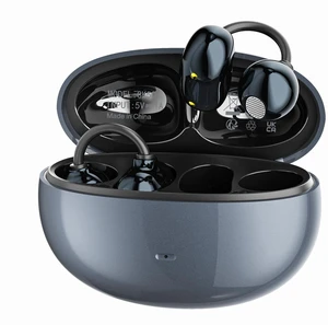 INSONIXN Open Ear Clip-On Earbuds, Wireless Bluetooth Ear Cuff Headphones with Charging Case, Lightweight Open-Ear Earbuds with Smart Touch Control for Women, Small Ears, Sports, Work, Travel,B INSONIXN Open Ear Clip-On Earbuds, Wireless Bluetooth Ear Cuff Headphones with Charging Case, Lightweight Open-Ear Earbuds with Smart Touch Control for Women, Small Ears, Sports, Work, Travel,B