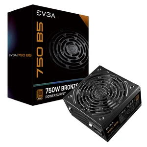 EVGA 750 B5, 80 Plus BRONZE 750W, Fully Modular, EVGA ECO Mode, 5 Year Warranty, Compact 150mm Size, Power Supply 220-B5-0750-V1 EVGA 750 B5, 80 Plus BRONZE 750W, Fully Modular, EVGA ECO Mode, 5 Year Warranty, Compact 150mm Size, Power Supply 220-B5-0750-V1