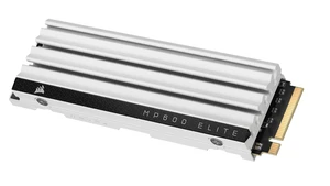Corsair MP600 Elite 1TB M.2 PCIe Gen4 x4 NVMe SSD Optimized for PS5 Included Heatsink M.2 2280 Up to 7,000MB/sec Sequential Read High-Density 3D TLC NAND White Corsair MP600 Elite 1TB M.2 PCIe Gen4 x4 NVMe SSD Optimized for PS5 Included Heatsink M.2 2280 Up to 7,000MB/sec Sequential Read High-Density 3D TLC NAND White