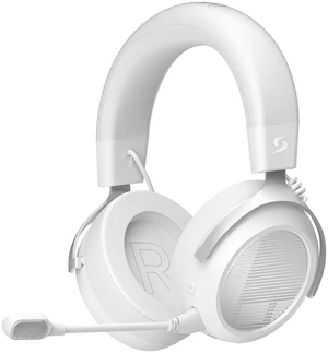 Savage Impact TR50 Wireless Gaming Headset White, 50 mm Radar Diaphragm Drivers, Virtual 7.1 Surround, CM6572 Chip, 295 g Lightweight Over Ear Headset with Boom Mic Savage Impact TR50 Wireless Gaming Headset White, 50 mm Radar Diaphragm Drivers, Virtual 7.1 Surround, CM6572 Chip, 295 g Lightweight Over Ear Headset with Boom Mic