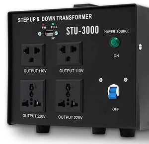 Voltage Converter 3000 Watt Voltage Transformer, AC 220V/110V Power Converter, Circuit Break Protection, 5V USB Port, Heavy Duty Step Up/Step Down Voltage Transformer Converter, CE Certified Voltage Converter 3000 Watt Voltage Transformer, AC 220V/110V Power Converter, Circuit Break Protection, 5V USB Port, Heavy Duty Step Up/Step Down Voltage Transformer Converter, CE Certified