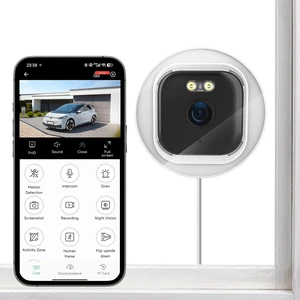 BiOSAFETY 2K Window Indoor Camera for Home Security, 5G&2.4G WiFi Indoor Angled Window Cam Stick on Glass, Full Color Night Vision, 24/7 AI Human Detection for RV, Apartment BiOSAFETY 2K Window Indoor Camera for Home Security, 5G&2.4G WiFi Indoor Angled Window Cam Stick on Glass, Full Color Night Vision, 24/7 AI Human Detection for RV, Apartment