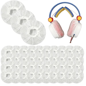 1000 Pack Disposable Headphone Covers White Non-Woven Headset Ear Covers Sweat Proof Sanitary Earphone Cushion Protectors for Over-Ear Headphones (8-11cm) Gym Salon Call Center School Office 1000 Pack Disposable Headphone Covers White Non-Woven Headset Ear Covers Sweat Proof Sanitary Earphone Cushion Protectors for Over-Ear Headphones (8-11cm) Gym Salon Call Center School Office