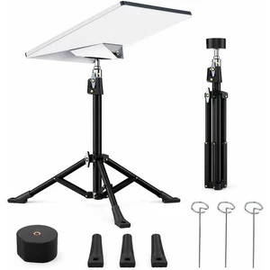 Starlink mini Tripod Mount Compatible with New and Old Starlink Mini Models Adjustable 16.5-23.6 in Stand with Adapter, 3 Foot Pads, 3 Ground Stakes and Carry Bag for Camping and RV Trips Starlink mini Tripod Mount Compatible with New and Old Starlink Mini Models Adjustable 16.5-23.6 in Stand with Adapter, 3 Foot Pads, 3 Ground Stakes and Carry Bag for Camping and RV Trips