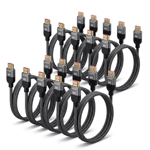 KovySwm HDMI 2.1 Cable, 6FT, 10-Pack, 48Gbps, 8K@60Hz KovySwm HDMI 2.1 Cable, 6FT, 10-Pack, 48Gbps, 8K@60Hz