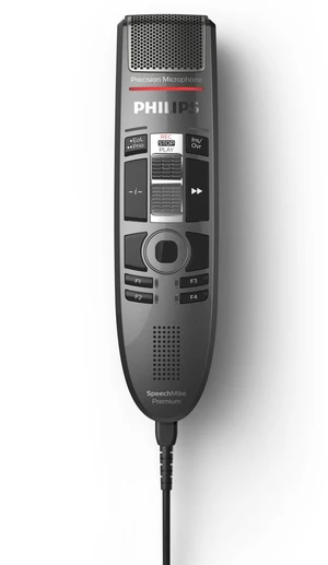 Philips SMP3710 SpeechMike Premium USB Dictation Microphone for Clear Speech Recognition and Best Results, Use with Sensorischem Touch Panel and Slide Switch Anthracite Philips SMP3710 SpeechMike Premium USB Dictation Microphone for Clear Speech Recognition and Best Results, Use with Sensorischem Touch Panel and Slide Switch Anthracite