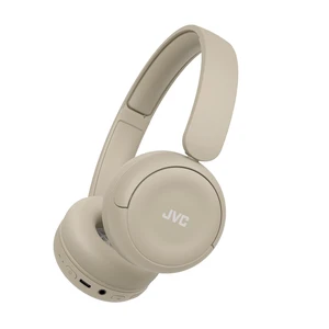 JVC Wireless Headphones with 50H Battery Life, Soft Cushions, Foldable Design, Bluetooth 5.3, Multipoint Connection, App EQ, Built-in Mic Matte Beige - HAS59WC JVC Wireless Headphones with 50H Battery Life, Soft Cushions, Foldable Design, Bluetooth 5.3, Multipoint Connection, App EQ, Built-in Mic Matte Beige - HAS59WC