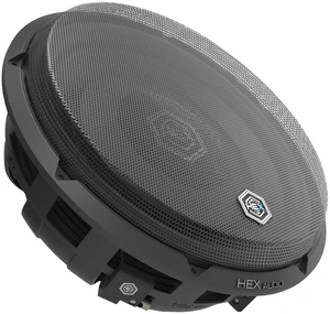 HEX Audio HEXS-FS10S-2 10" Single 2-Ohm Car Audio Shallow Subwoofer HEX Audio HEXS-FS10S-2 10" Single 2-Ohm Car Audio Shallow Subwoofer
