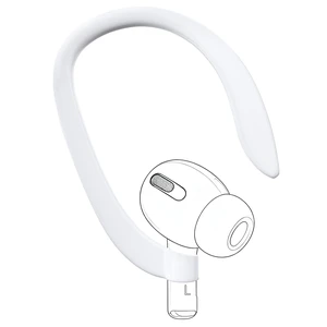 Ear Hooks with OEM Left Replacement Earbuds A2084 for AirPods Pro 1 (1st Generation), Single Left Ear Side Only, Compatible with Original AirPods A2190 Charging Case Ear Hooks with OEM Left Replacement Earbuds A2084 for AirPods Pro 1 (1st Generation), Single Left Ear Side Only, Compatible with Original AirPods A2190 Charging Case
