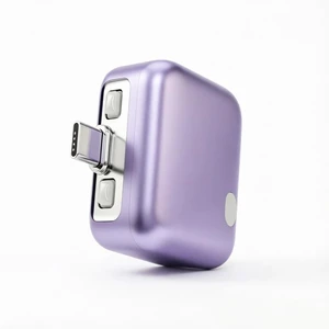 140W Smart Auto Stop Charging Adapter, Purple 140W Smart Auto Stop Charging Adapter, Purple