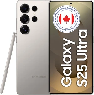 Samsung Galaxy S25 Ultra, 512GB, 6.9 AMOLED Display, 200MP, S-Pen Included, Ai Smartphone, Canadian Model Brand New Titanium Grey Samsung Galaxy S25 Ultra, 512GB, 6.9 AMOLED Display, 200MP, S-Pen Included, Ai Smartphone, Canadian Model Brand New Titanium Grey