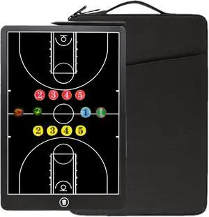 Basketball Magnetic Coaching Board 16" Professional Basketball Tactics Board & Basketball Clipboard for Coaches, Magnetic Player Number Magnets, Dry Erase, Carrying Case Basketball Magnetic Coaching Board 16" Professional Basketball Tactics Board & Basketball Clipboard for Coaches, Magnetic Player Number Magnets, Dry Erase, Carrying Case