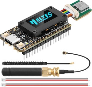ESP32 LoRa V4 Development Board + L76 GNSS Module, Upgraded ESP32-S3 SX1262 LoRa WiFi Bluetooth, 2MB PSRAM 16MB Flash 915MHz Antenna, OLED, GPS & Solar for Arduino Meshtastic LoRaWAN ESP32 LoRa V4 Development Board + L76 GNSS Module, Upgraded ESP32-S3 SX1262 LoRa WiFi Bluetooth, 2MB PSRAM 16MB Flash 915MHz Antenna, OLED, GPS & Solar for Arduino Meshtastic LoRaWAN