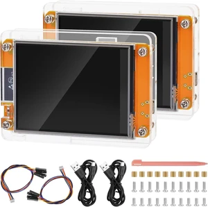 2-Pack 2.8" ESP32 Development Board ESP32-2432S028R, Dual-Core 240x320 Touch Screen with Acrylic Shell 2-Pack 2.8" ESP32 Development Board ESP32-2432S028R, Dual-Core 240x320 Touch Screen with Acrylic Shell