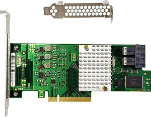 SAS HBA Card Compatible with LSI 9300-8i IT Mode & D3307 PCIe SATA Expansion Card, SAS Expander Support, 8-Port 12Gbs PCIe 3.0, HBA Controller with 2X SFF-8643 Internal, for NAS ZFS TrueNAS unRAID SAS HBA Card Compatible with LSI 9300-8i IT Mode & D3307 PCIe SATA Expansion Card, SAS Expander Support, 8-Port 12Gbs PCIe 3.0, HBA Controller with 2X SFF-8643 Internal, for NAS ZFS TrueNAS unRAID
