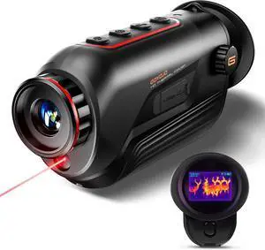 G210 Thermal Monocular, 256x192 Thermal Imaging Monoscope Camera for Adults, 10mm Focal Lens Vision Goggles Thermal Scopes for Night Hunting Camping G210 Thermal Monocular, 256x192 Thermal Imaging Monoscope Camera for Adults, 10mm Focal Lens Vision Goggles Thermal Scopes for Night Hunting Camping