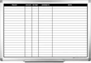 Magnetic Project Planning Dry Erase Whiteboard Wall Mounted with Aluminum Frame & Marker Tray Easy Erase Planning Board for Office, Teams & Scheduling 36" x 24" Magnetic Project Planning Dry Erase Whiteboard Wall Mounted with Aluminum Frame & Marker Tray Easy Erase Planning Board for Office, Teams & Scheduling 36" x 24"