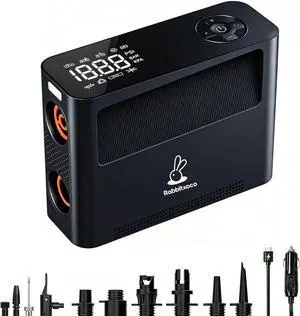 Paddle Board Electric Pump 150PSI, 4X Faster Rechargeable SUP Pump, Inflator Deflator, Auto Off Portable Air Compressor for Tires, Bikes, Inflatables,Tents, Air Mattess, Kayak Paddle Board Electric Pump 150PSI, 4X Faster Rechargeable SUP Pump, Inflator Deflator, Auto Off Portable Air Compressor for Tires, Bikes, Inflatables,Tents, Air Mattess, Kayak