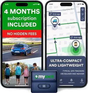GPS Tracker for Vehicles with Magnet 4G LTE Real-Time Location Device with App, Long Life Battery Anti-Theft GPS Tracker for Car, Motorcycle, Scooter, Bike - (4-Mo Subscription Included) GPS Tracker for Vehicles with Magnet 4G LTE Real-Time Location Device with App, Long Life Battery Anti-Theft GPS Tracker for Car, Motorcycle, Scooter, Bike - (4-Mo Subscription Included)
