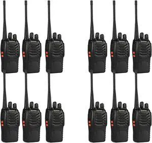12 Pack BF-888S Walkie Talkies for Adults Long Range Handheld Two-Way Radios Rechargeable with Earpiece Mic,16 Channel Walky Talky with Flashlight for Team, School, Hunting, Skiing 12 Pack BF-888S Walkie Talkies for Adults Long Range Handheld Two-Way Radios Rechargeable with Earpiece Mic,16 Channel Walky Talky with Flashlight for Team, School, Hunting, Skiing