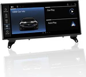 Linux 12.3" Ultra-Thin Screen E70 E71 CIC Wired and Wireless CarPlay Retrofit Android Auto, 1920 x 720 Display Mirror Link Car Radio Bluetooth Video Player Screen for BMW X5 X6 (2010-2012) Linux 12.3" Ultra-Thin Screen E70 E71 CIC Wired and Wireless CarPlay Retrofit Android Auto, 1920 x 720 Display Mirror Link Car Radio Bluetooth Video Player Screen for BMW X5 X6 (2010-2012)