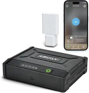Wi-Fi Smart Safe Biometric Safe for Fingerprint, PIN Genie® Keypad, App Control & Instant Alerts for enhanced Home and Business Security Wi-Fi Smart Safe Biometric Safe for Fingerprint, PIN Genie® Keypad, App Control & Instant Alerts for enhanced Home and Business Security