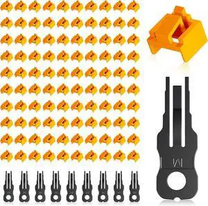 100 Pcs RJ45 Port Lock with 10 Key, LockingR.45 PortDust Blocker, Rw45 Dust Cover Cap FemalePort Plugs Protector, Compatile RJ45 Port Devices, Orange 100 Pcs RJ45 Port Lock with 10 Key, LockingR.45 PortDust Blocker, Rw45 Dust Cover Cap FemalePort Plugs Protector, Compatile RJ45 Port Devices, Orange
