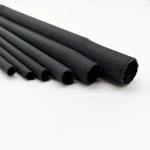 Split Mesh Cord Sleeve Loom Tubing Cable Cover Braided Cable Management Auto Protective Wire Harness Wrap Self Wrapping Woven 3/4"-24ft Split Mesh Cord Sleeve Loom Tubing Cable Cover Braided Cable Management Auto Protective Wire Harness Wrap Self Wrapping Woven 3/4"-24ft
