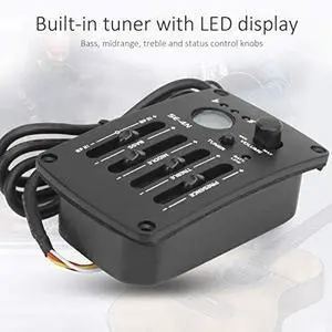 4 Band Equalizer Digital Tuner Pickup, EQ Equalizer Pickup Acoustic Guitar with LCD Display, Preamp Musical Instrument Accessories SE 4N Electric Guitar EQ Pickups 4 Band Equalizer Digital Tuner Pickup, EQ Equalizer Pickup Acoustic Guitar with LCD Display, Preamp Musical Instrument Accessories SE 4N Electric Guitar EQ Pickups