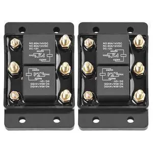 2Pcs 5541100 24452 Forward and Reverse Relay Module Fit for Tarp or Winch Motor, Snow Plow & Lift Replace 5541100 ATP0110 12VDC 50A Polarity Module for Marine Jack Plate 2Pcs 5541100 24452 Forward and Reverse Relay Module Fit for Tarp or Winch Motor, Snow Plow & Lift Replace 5541100 ATP0110 12VDC 50A Polarity Module for Marine Jack Plate