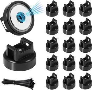 15 Pcs zbab1 Magnetic Zip Tie Mount Base, 45LBS Strong Magnetic Wire Holder & Cable Clips,Magnetic cable management for cars, offices, homes, and boats Diameter 32mm 15 Pcs zbab1 Magnetic Zip Tie Mount Base, 45LBS Strong Magnetic Wire Holder & Cable Clips,Magnetic cable management for cars, offices, homes, and boats Diameter 32mm