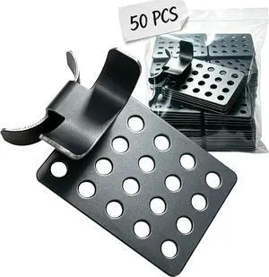 50 Pack Roof Clips, De-Icing Cable Heat Cable Clips, Aluminum Clips for Ice Dam Heat Tape Securing, Universal Outdoor Cable Clips for Gutter Protection 50 Pack Roof Clips, De-Icing Cable Heat Cable Clips, Aluminum Clips for Ice Dam Heat Tape Securing, Universal Outdoor Cable Clips for Gutter Protection