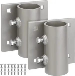 Dock Brackets Hardware Dock Side Leg Pipe Holder,Stationary/Floating Dock Posts Hardware Holder Sleeve for Pipe Pole,Heavy Duty,7/16" Holes for 3/8" Carriage Bolts Dock Brackets Hardware Dock Side Leg Pipe Holder,Stationary/Floating Dock Posts Hardware Holder Sleeve for Pipe Pole,Heavy Duty,7/16" Holes for 3/8" Carriage Bolts