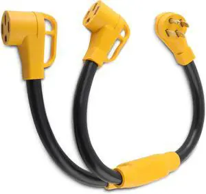 50 Amp Y Splitter Adapter Cord 4 Prong 250V 50 Amp Y Splitter Adapter Cord 4 Prong 250V