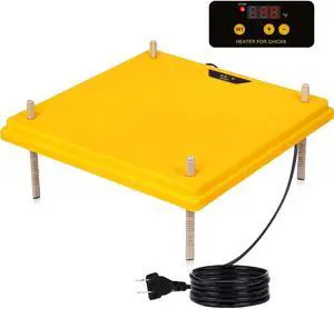20 x 20 Extra Large Brooder Heater for Chicks Brooder Heating Plate Pet and Poultry Warmer Warms up to 55 Chicks Adjustable Height and Livable Temperature 140 Fahrenheit 20 x 20 Extra Large Brooder Heater for Chicks Brooder Heating Plate Pet and Poultry Warmer Warms up to 55 Chicks Adjustable Height and Livable Temperature 140 Fahrenheit