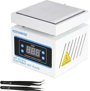 110V 360W Soldering Hot Plate, Electric Hot Plate, LED Microcomputer Electric Preheat Soldering Station Welder Hot Plate Rework Heater Lab 100X100mm (3.94 * 3.94in) Plate 110V 360W Soldering Hot Plate, Electric Hot Plate, LED Microcomputer Electric Preheat Soldering Station Welder Hot Plate Rework Heater Lab 100X100mm (3.94 * 3.94in) Plate