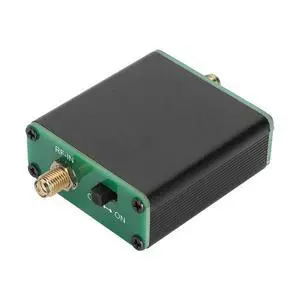 Ultra Low Noise Amplification, High Gain LNA Amplifier 20dB, Full Band Low Power Amplifier 100k-6GHz with Bias Tee Power Supply for 1A Ultra Low Noise Amplification, High Gain LNA Amplifier 20dB, Full Band Low Power Amplifier 100k-6GHz with Bias Tee Power Supply for 1A