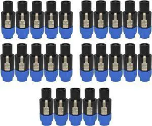 speakon ConnectorNL4 Connector, 25 Packs speakon ConnectorNL4 Connector, 25 Packs